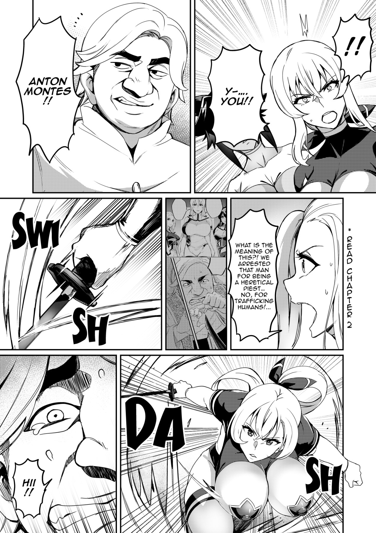 Hentai Manga Comic-Demon Slaying Battle Princess Cecilia-Chapter 7-8-31